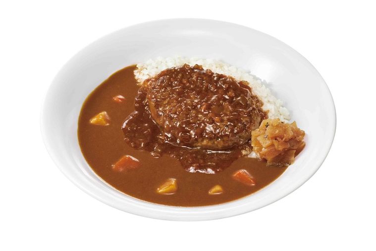 煮込みハンバーグカレー