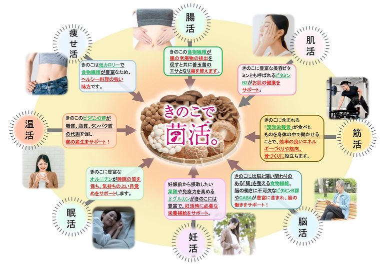 菌活で手に入る美容・健康効果