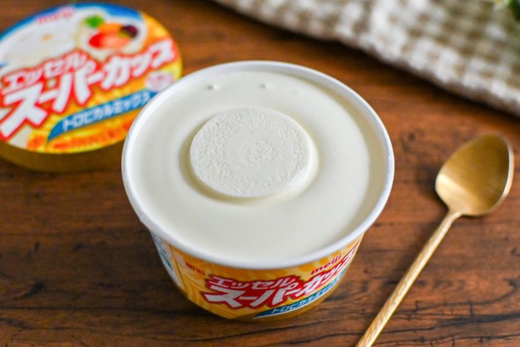 アイスのアップ