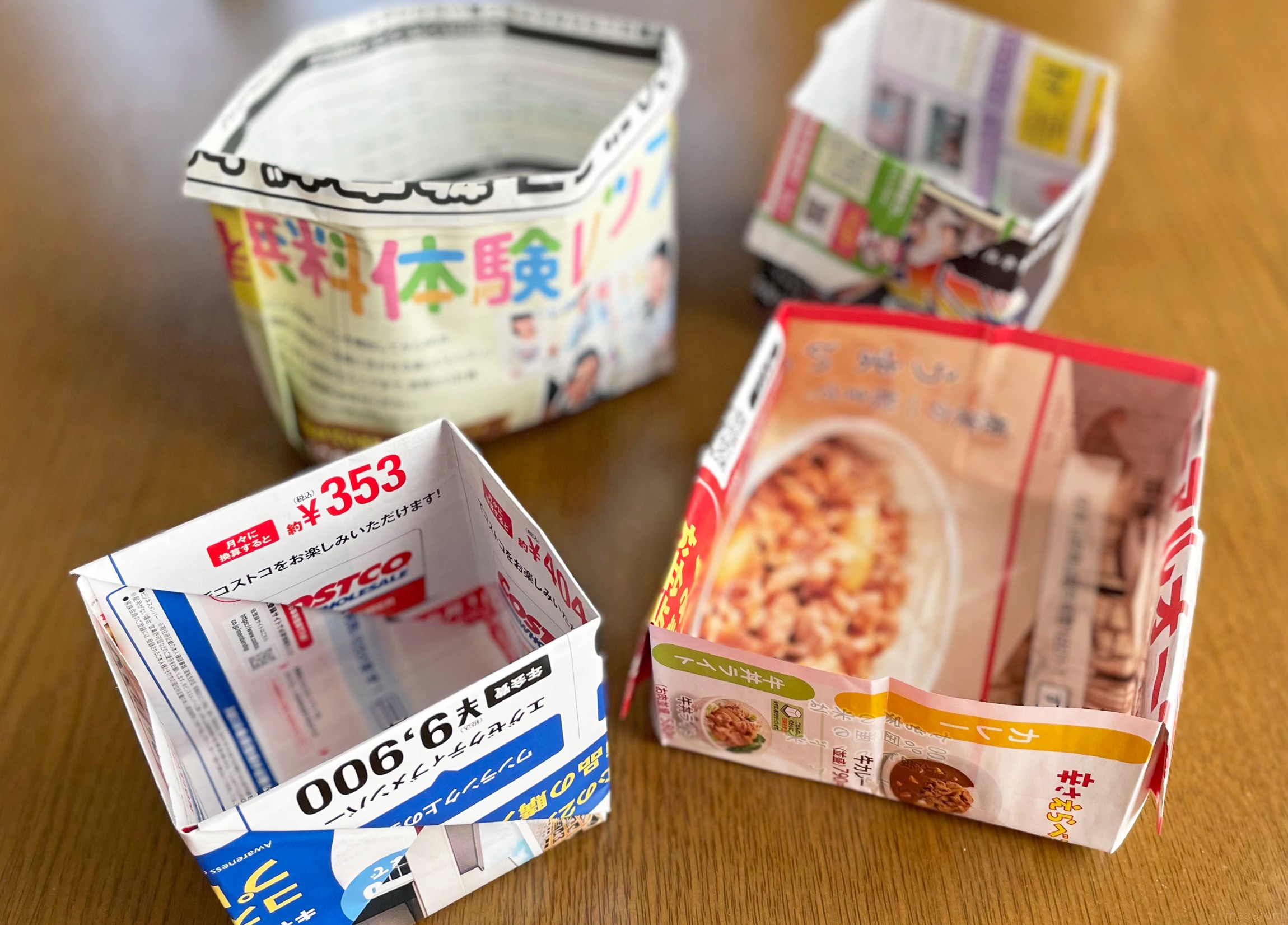 チラシで作るゴミ箱がエコで便利すぎ！4パターンの作り方を徹底解説 