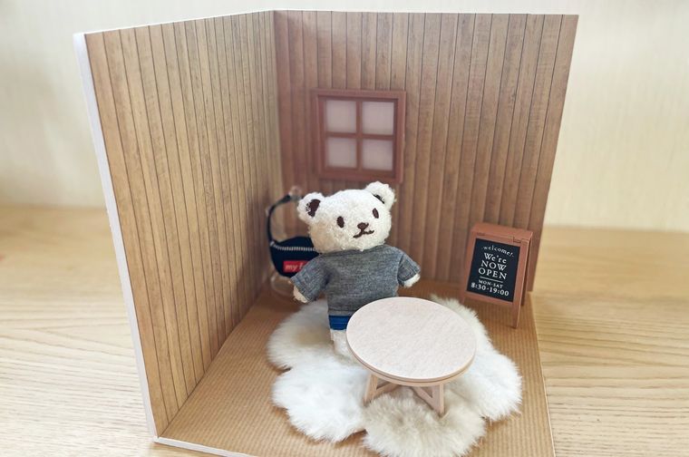 セリアの商品で作ったドールハウス