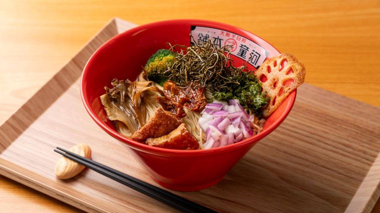 河童ラーメン本舗 大阪・関西万博店「ヴィーガン河童ラーメン」
