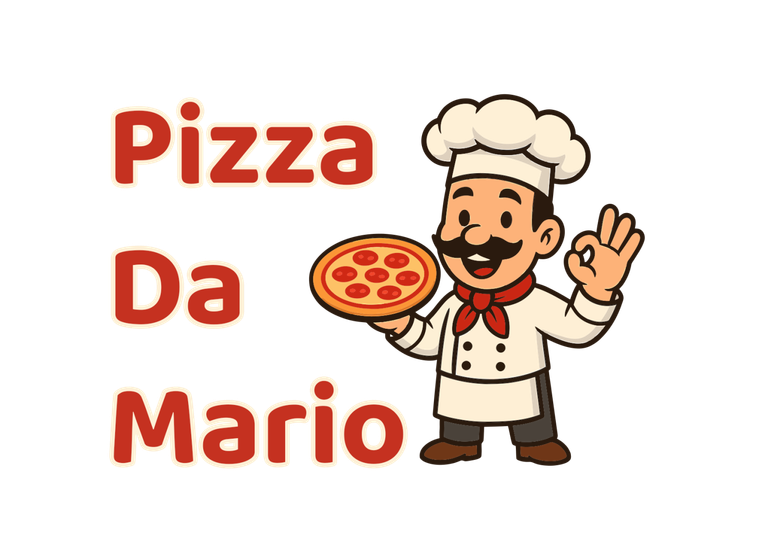 イタリア館「Pizza Da Mario」ロゴ