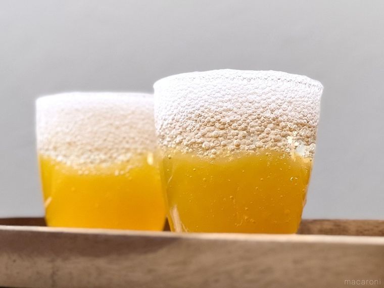 ビール風炭酸ゼリー