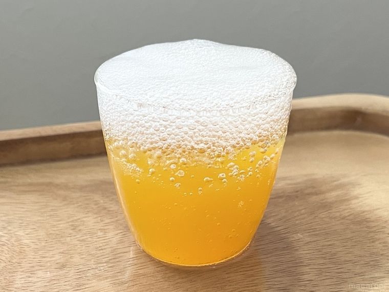 ビール風炭酸ゼリー