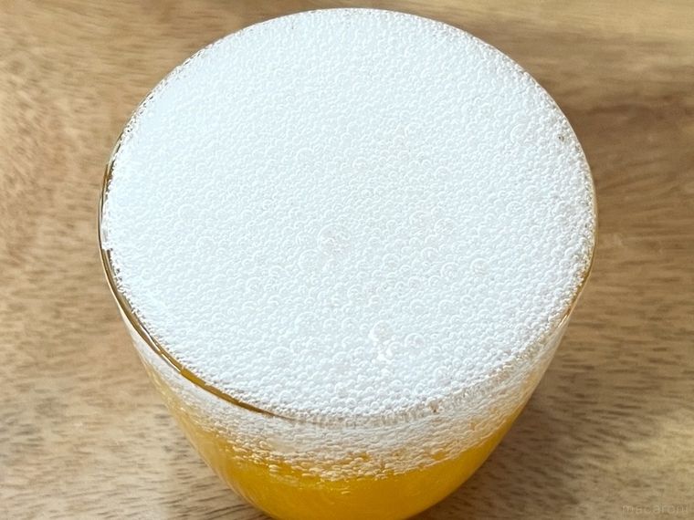 ビール風炭酸ゼリー