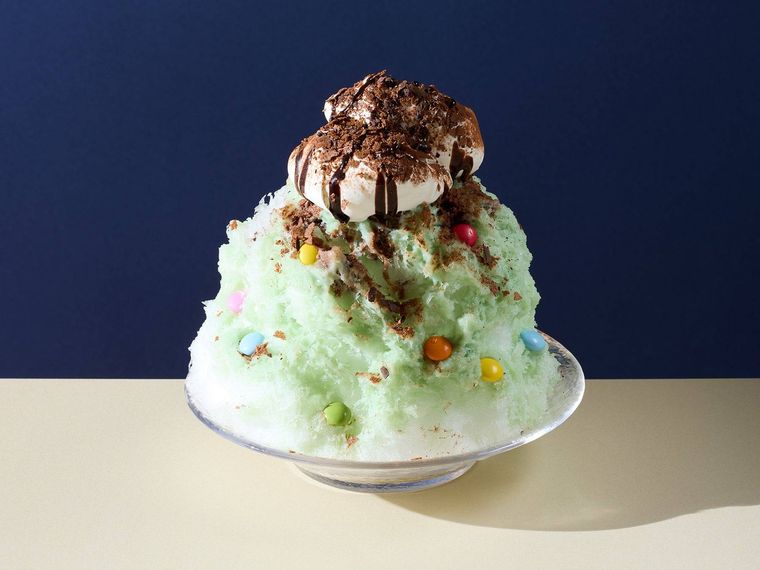純氷ふわふわかき氷 チョコミン党