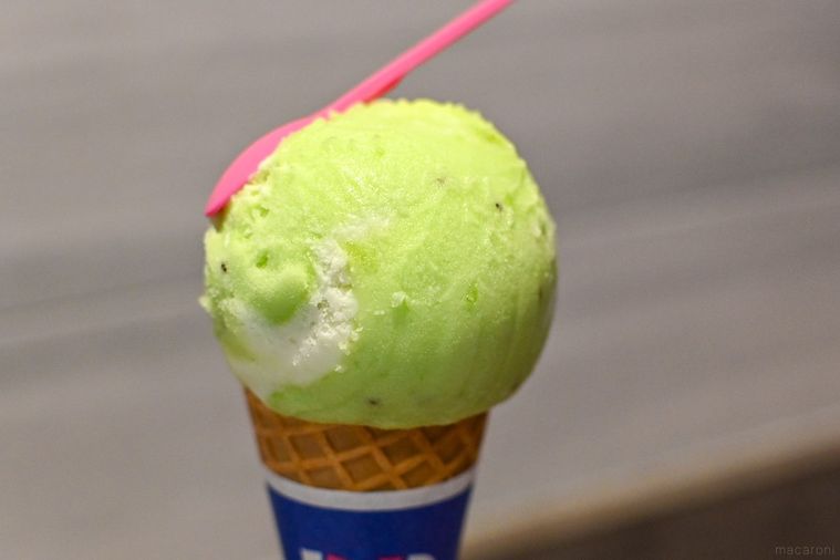 アイスのアップ