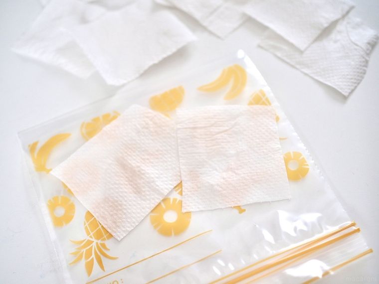 紙せっけんの作り方