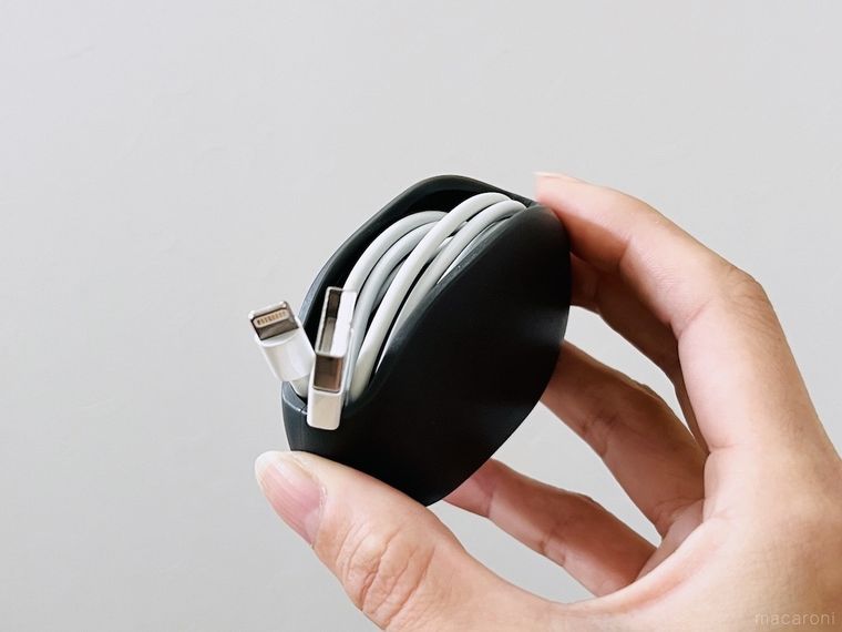 半自動コード巻取りケース