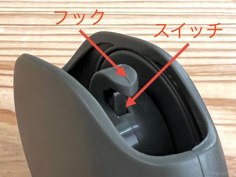 半自動コード巻取りケース