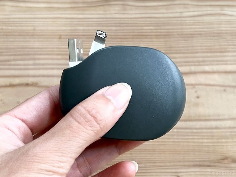 半自動コード巻取りケース