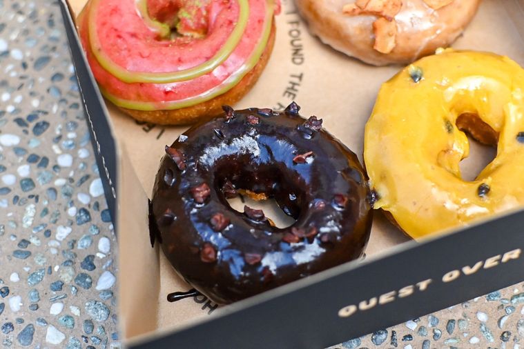 ドーナツのアップ