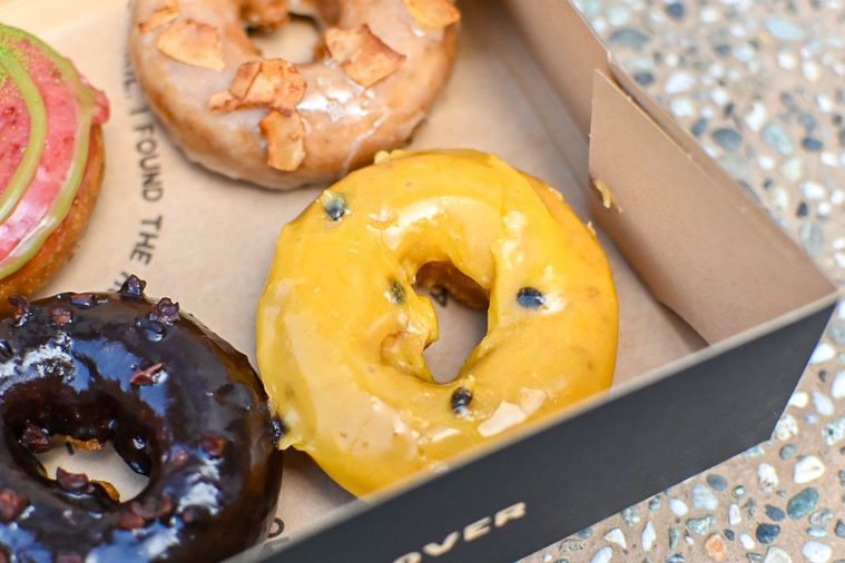 ドーナツのアップ