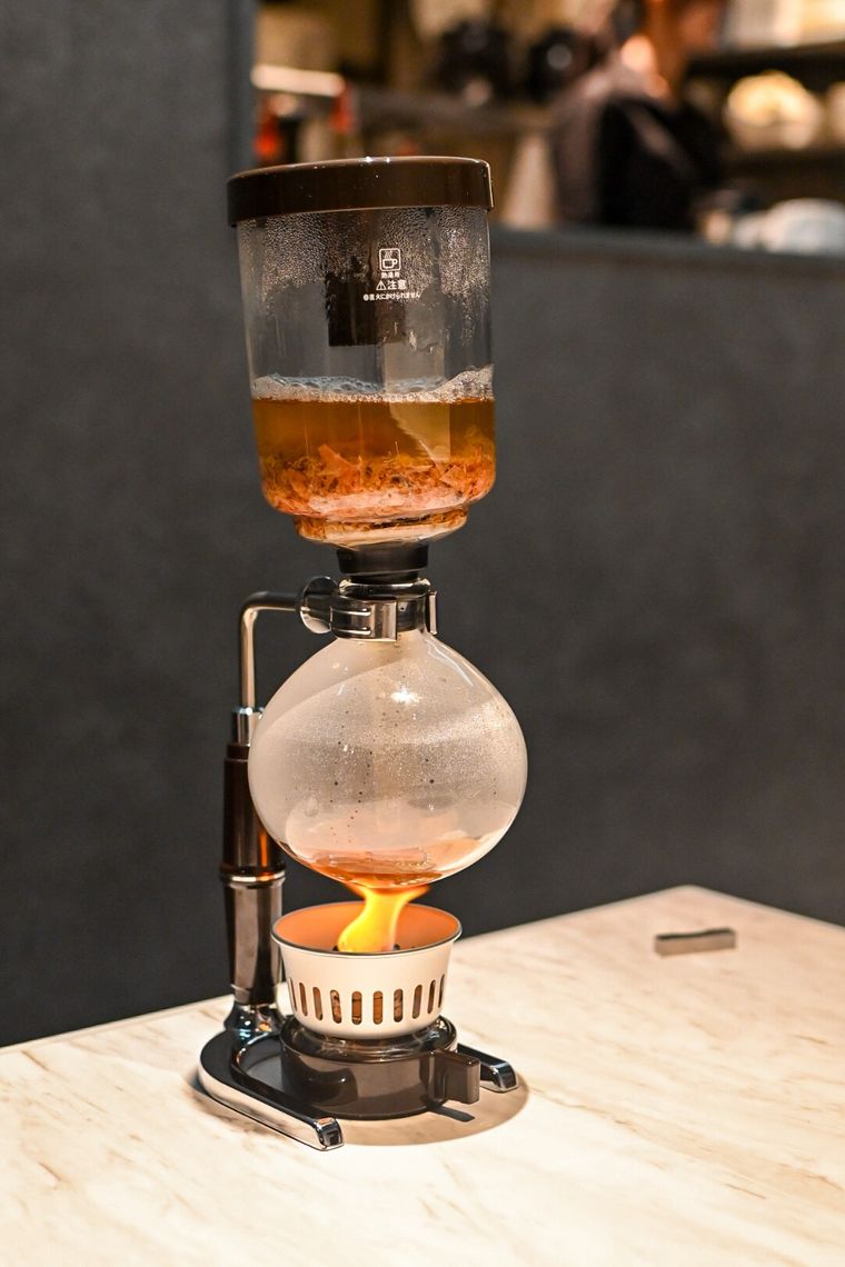 サイフォンのアップ