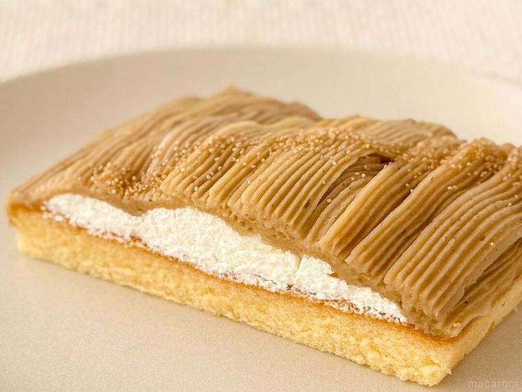 3種和栗食べ比べ贅沢モンブランの断面