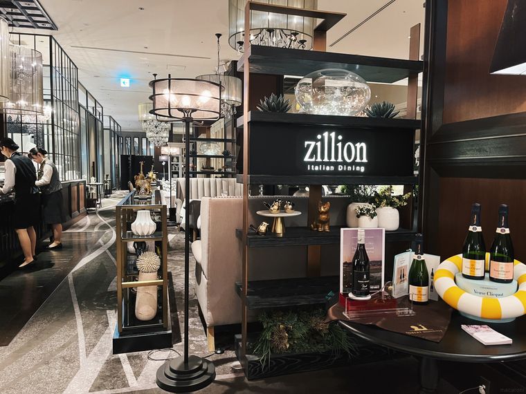 インターコンチネンタル東京ベイのイタリアンダイニングジリオンの外観