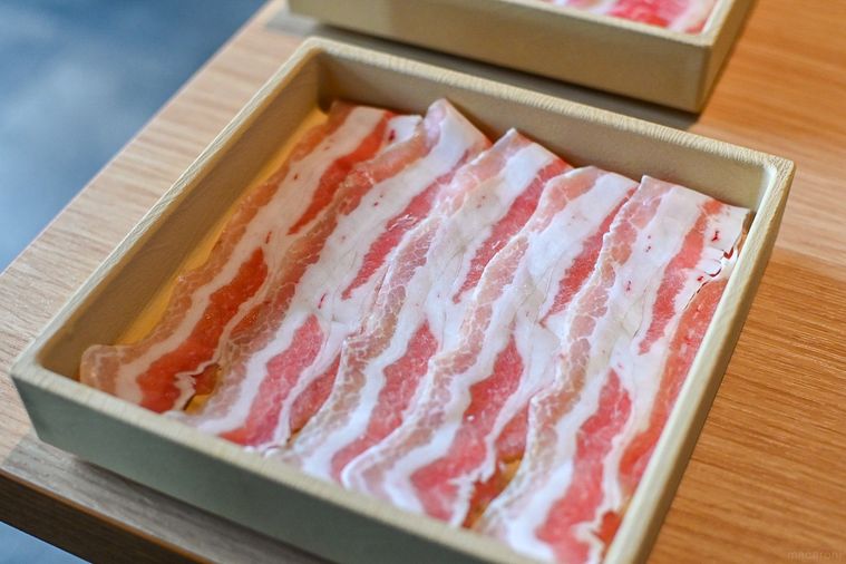 イベリコ豚のアップ