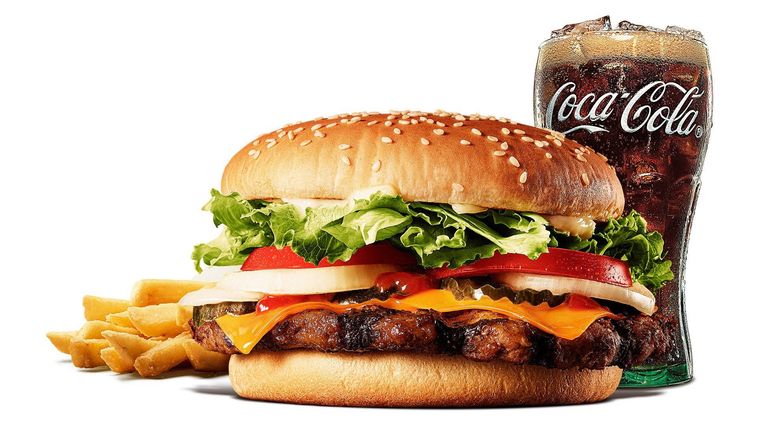 1. ワッパー チーズ セット