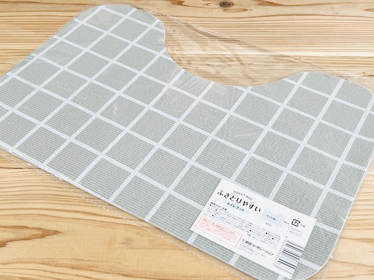 セリアのトイレマット