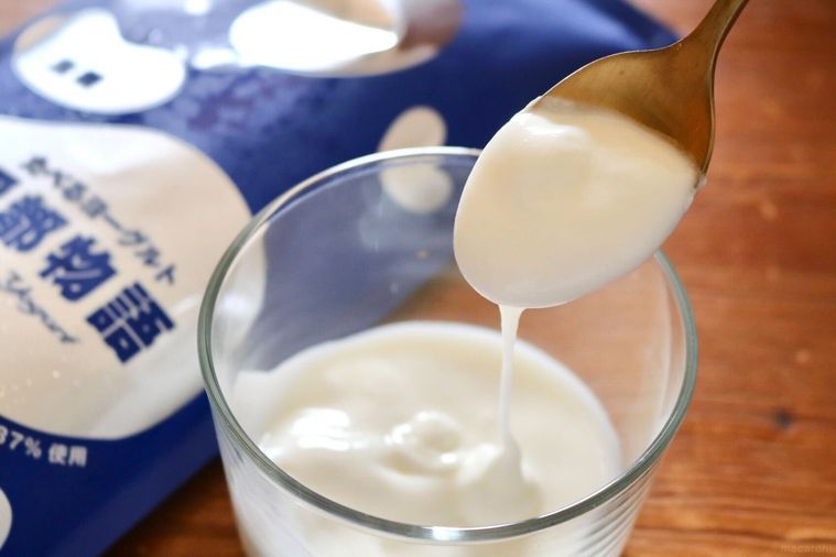 なめらかなヨーグルト