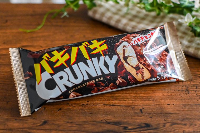 アイスのパッケージのアップ
