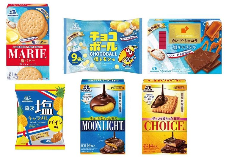 塩フレーバーで初夏を楽しむ！森永製菓限定スイーツ6品が登場