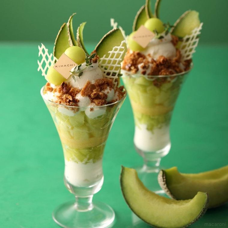 プレミアムメロンパフェ