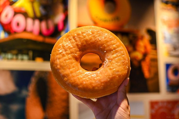 ドーナツのアップ