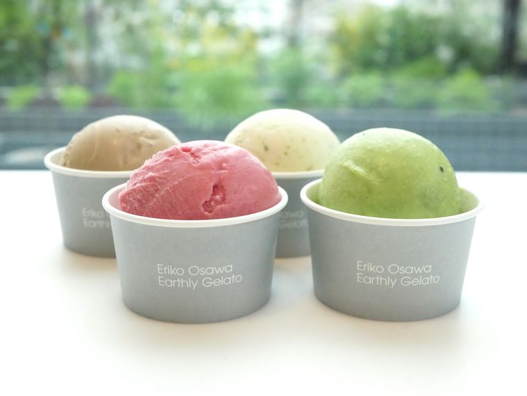 エリコ オオサワ アースリージェラートのジェラート