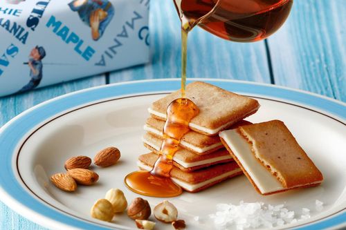 ザ・メープルマニアからメープルソルティナッツクッキーが季節限定で登場ほどよい塩味と甘みが魅力