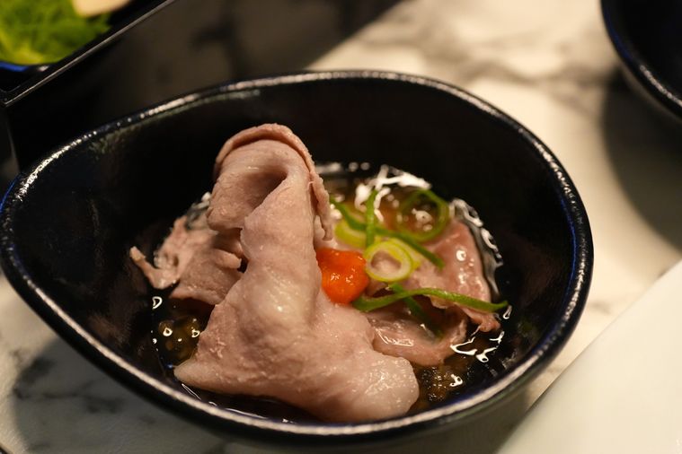 豚肉のしゃぶしゃぶ