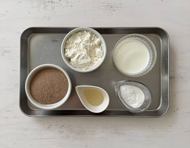 プロテインマグケーキの材料