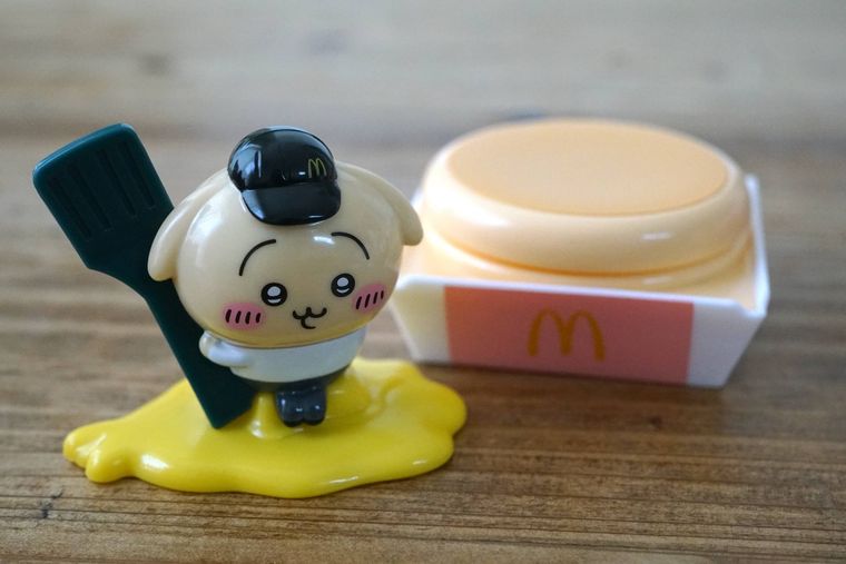 うさぎのプチパンケーキケースの使用イメージ