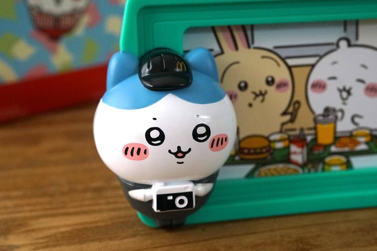 ハチワレのハッピーセットフォトフレームのアップイメージ