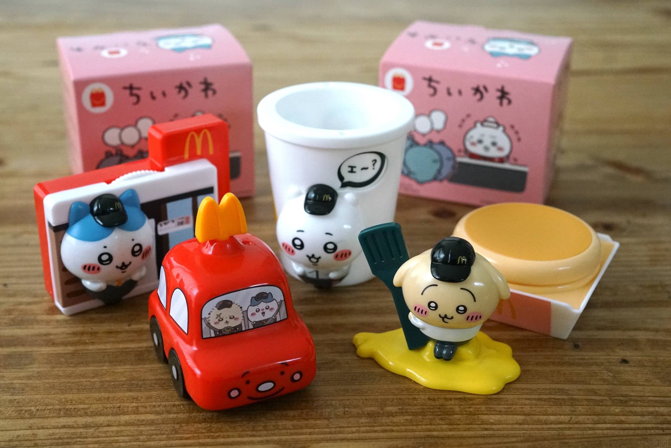 ちいかわ】マクドナルドハッピーセット第1弾・第2弾コンプリート