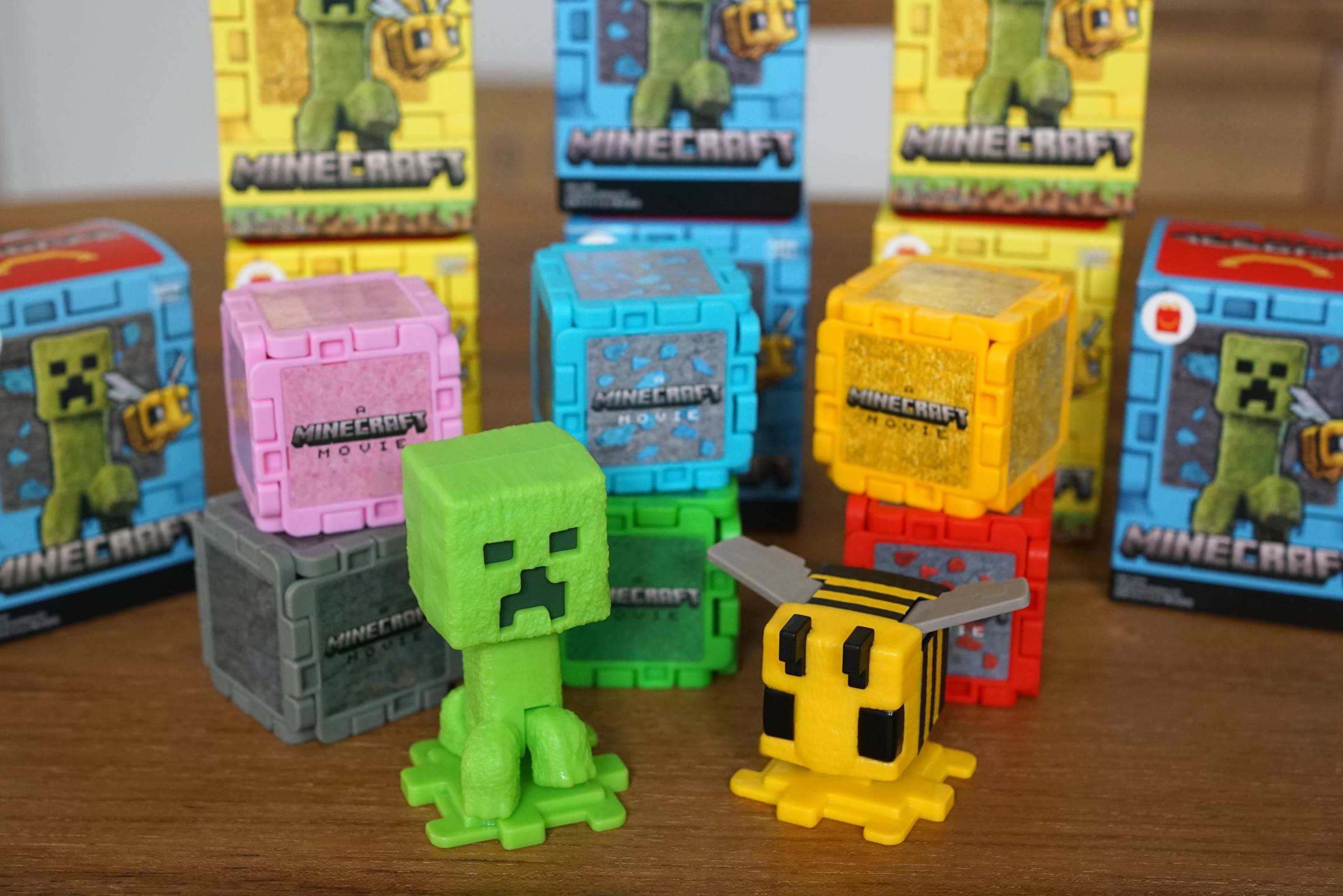 マインクラフトのハッピーセット®」全8種を開封！第1・2弾の