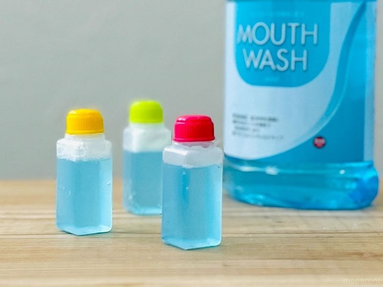マウスウォッシュが入ったタレビン