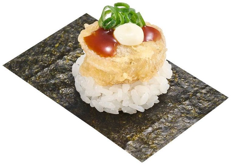 マーラー風味帆立天ぷら包み