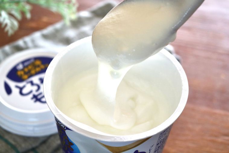 なめらかなヨーグルト