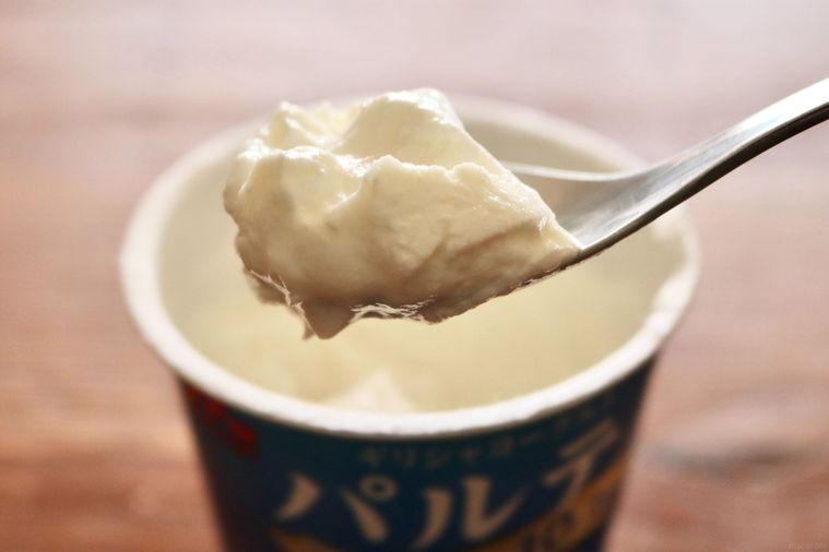 パルテノをすくっている