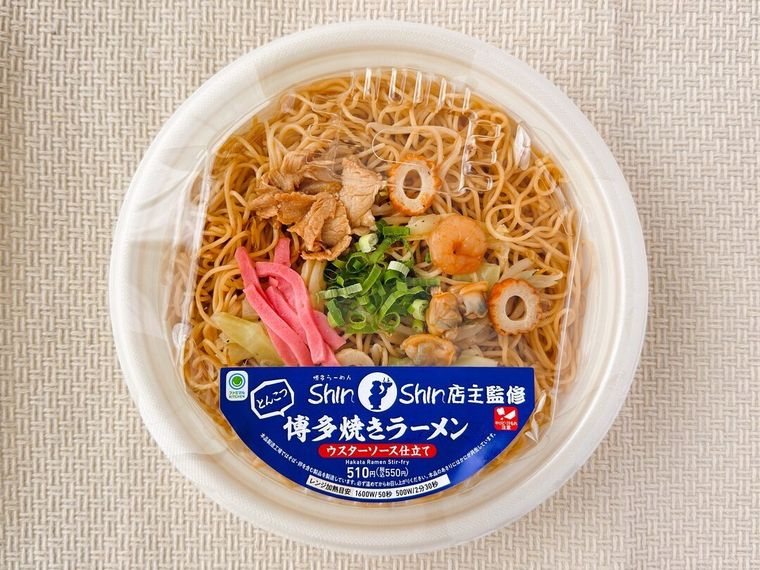 ShinShin店主監修 博多焼きラーメンのパッケージ