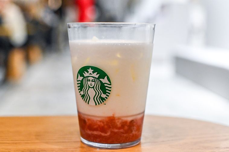 ドリンクの中身のアップ