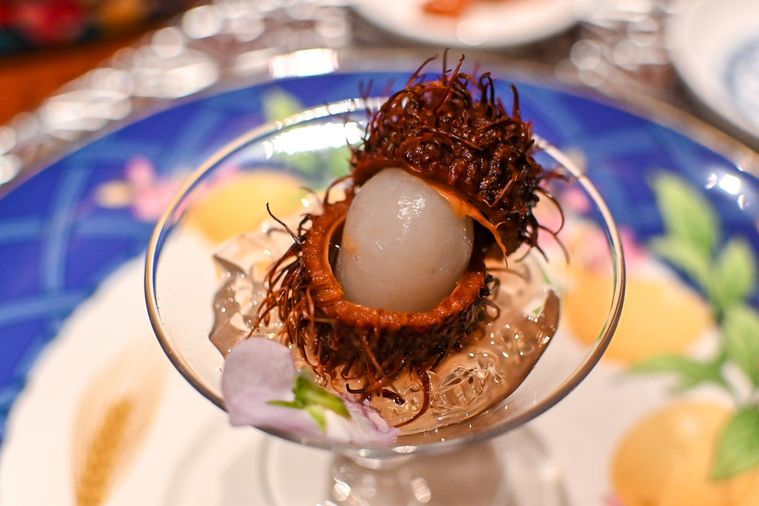 ランブータンのアップ