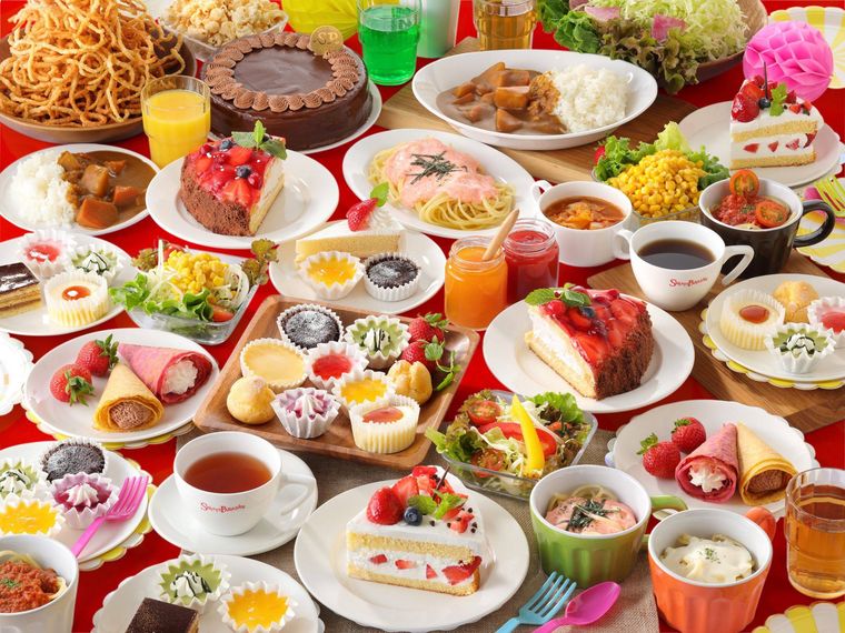 スイーツパラダイスの食べ放題イメージ