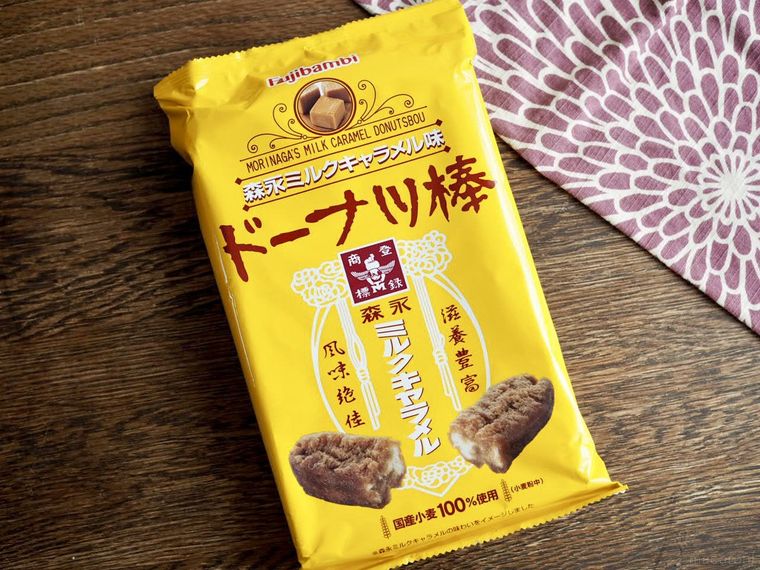 森永ミルクキャラメルドーナツ棒