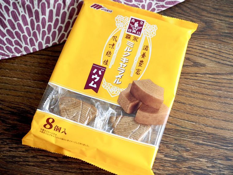 森永ミルクキャラメルバウムクーヘン