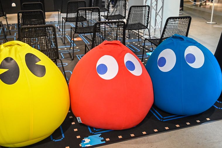 パックマンのヨギボ