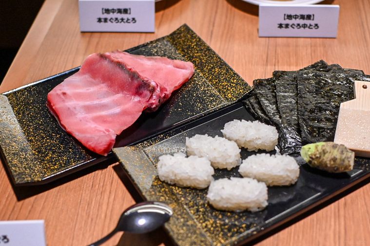 中落ちのお寿司