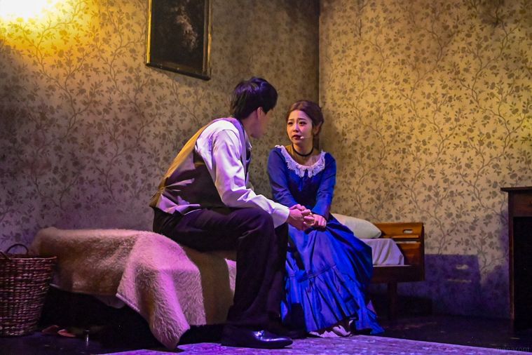 シャーロットと婚約者のオスカー